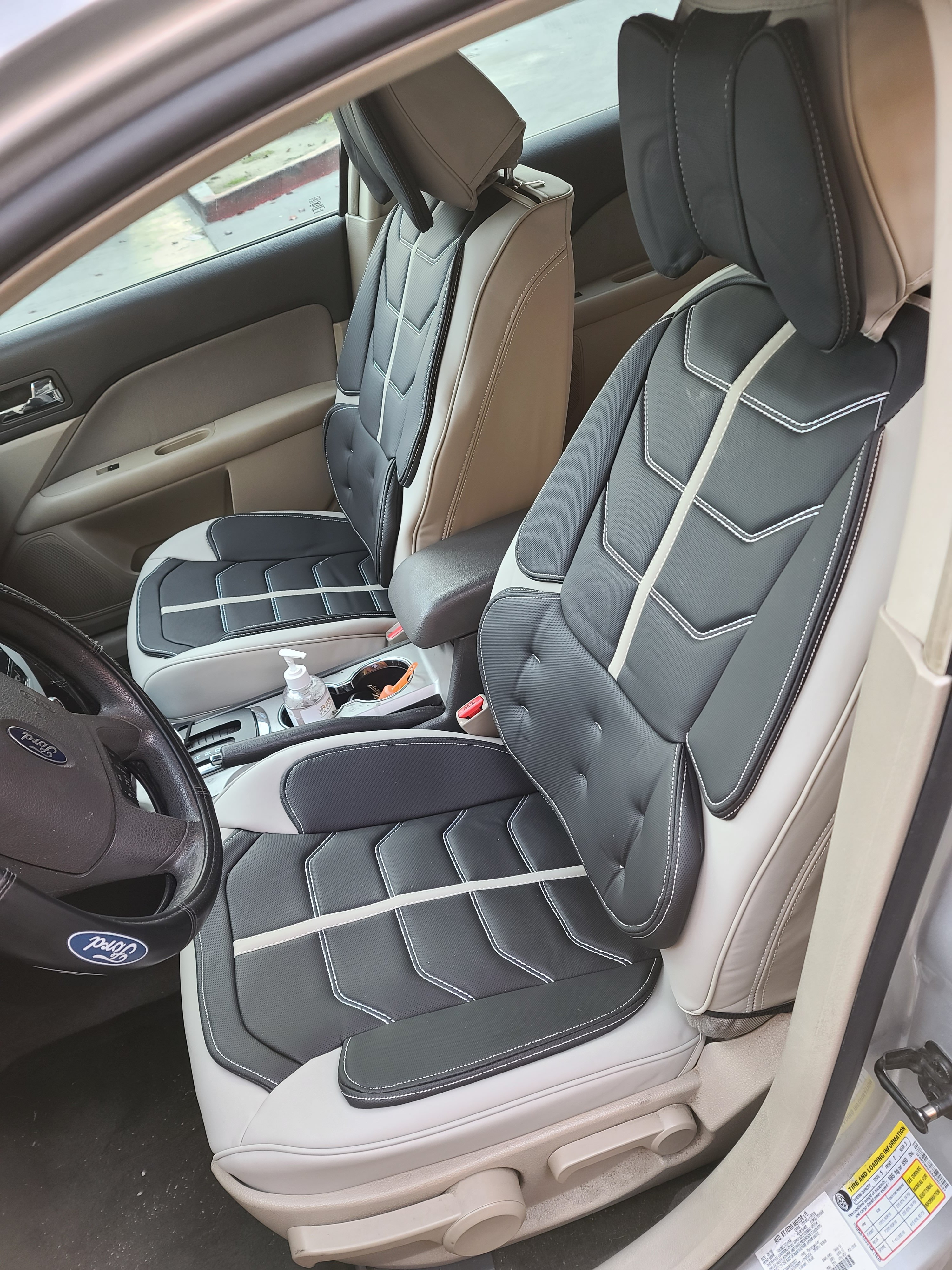 2010 Ford Fusion Seat Cover Installed – Car Seat Cover and Custom Car Floor Mat Seat Covers For A 2010 Ford Fusion